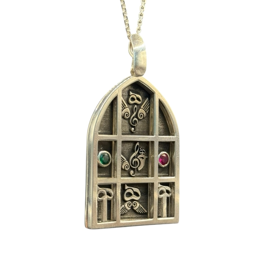 silver pendant
