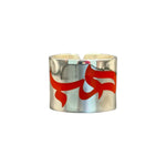 Load image into Gallery viewer, silver ring with enamel

