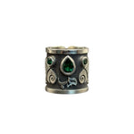 Load image into Gallery viewer, silver ring with stone
