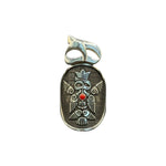 Load image into Gallery viewer, silver ring with enamel from dream garden collection
