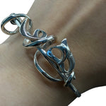 Load image into Gallery viewer, silver bracelet from the sama collection
